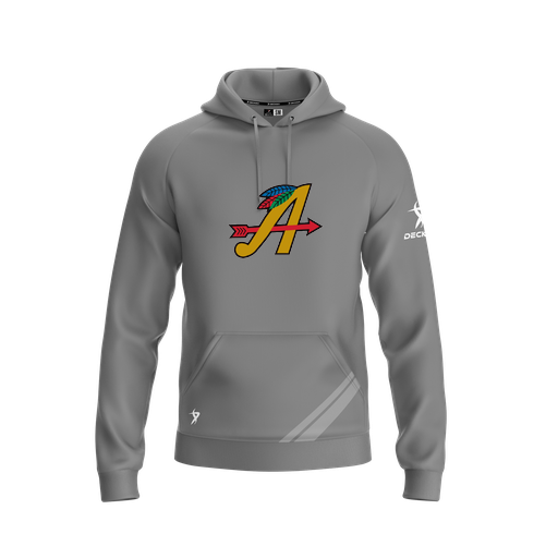 [FOLHSMGY-YXS-LOGO1] Decker Summit Hoodie (Youth XS, Gray, Logo 1)