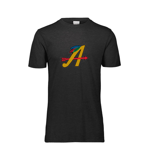 [FTSCUBBK-YS-LOGO1] Decker Youth Tri-Blend T-Shirt - Short Sleeve (Youth S, Black, Logo 1)