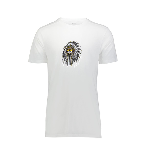 [FTSCUBWH-YS-LOGO3] Decker Youth Tri-Blend T-Shirt - Short Sleeve (Youth S, White, Logo 3)