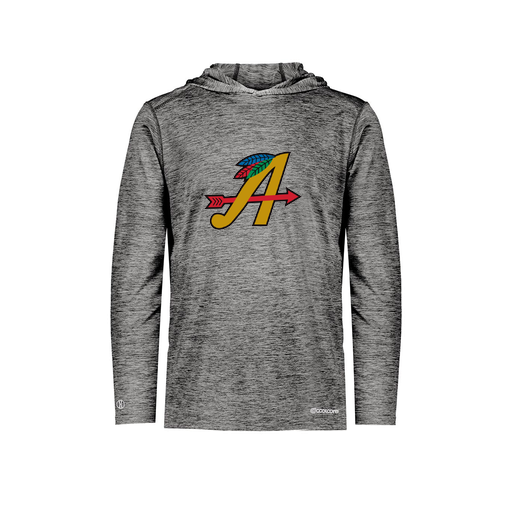 [FOLHCGBK-AS-LOGO1] Decker Men's Charge Hoodie (Adult S, Black, Logo 1)