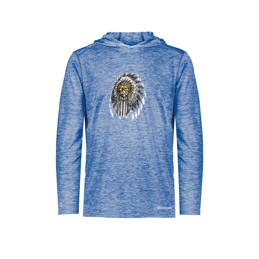 [FOLHCGRY-AS-LOGO3] Decker Men's Charge Hoodie (Adult S, Royal, Logo 3)